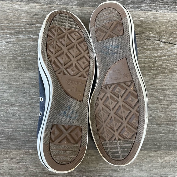 Converse All Star Slip-On Shoes in Navy - Picture 10 of 14